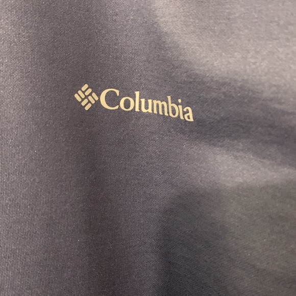 Columbia Dark Midnight Blue Omni-wick fleece pullover quarter zip. Sz Womans sm - Picture 3 of 8